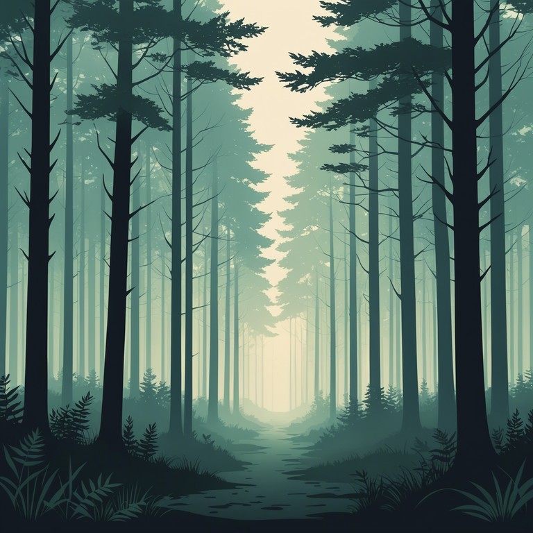 This composition combines ambient sounds with a soothing harp melody, designed to transport listeners to a serene forest at dawn, with gentle whispers of wind through the trees creating a tranquil retreat from the everyday hustle.