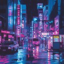 anxious r&b tune with urban night vibes