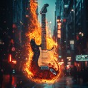 explosive instrumental combining rap beats and aggressive metal guitar riffs