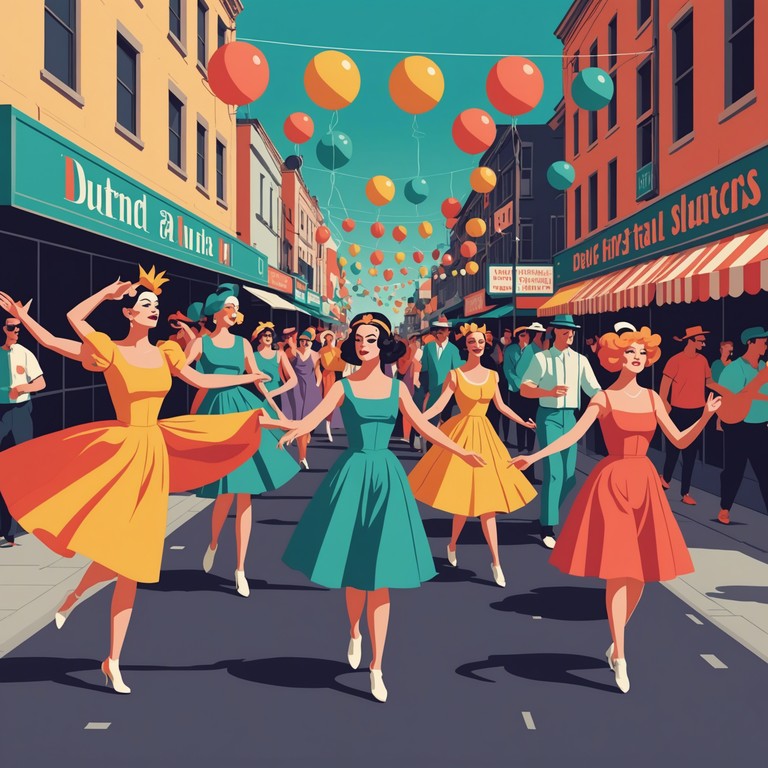 This track combines vibrant conga rhythms with a playful piano melody, evoking the high spirits of a latin jazz club on a summer's day. The mix of pulsating beats and lively improvisations ensures a fun, danceable tune that brings the ambiance of an energetic fiesta right to your ears.