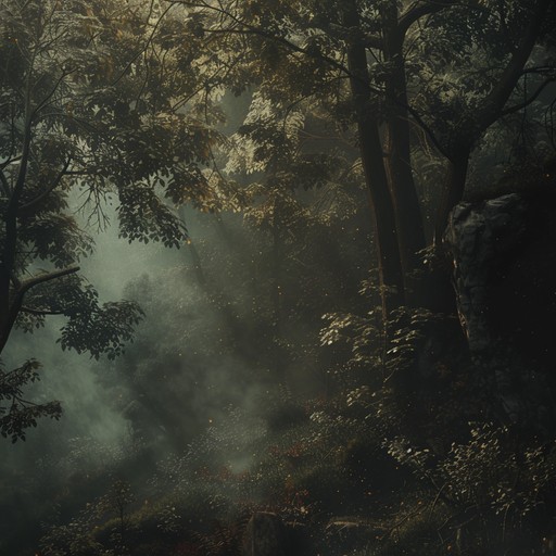 This track paints an immersive soundscape capturing the essence of an ancient, untouched forest at dawn. Sounds of distant waterfalls, rustling leaves, and soft animal calls create a rich acoustic environment, bringing the feel of nature to the listener.