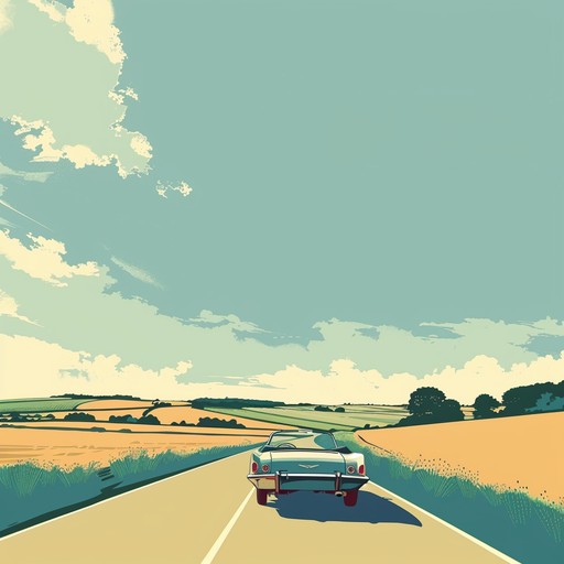 This vintage inspired blues rock track captures the essence of lazy summertime drives. Featuring soulful electric guitar riffs, mellow bass, and a relaxed beat, it’s perfect for those carefree days where the sun is bright, and the road is calling.