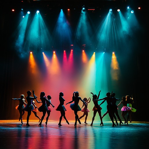 An upbeat, lively instrumental featuring catchy rhythms and a swinging brass section, ideal for an attention grabbing dance performance on a broadway stage. The song builds with dynamic layers, delivering infectious grooves and dramatic flair, making it an excellent choice for choreography that demands high energy and exuberance.