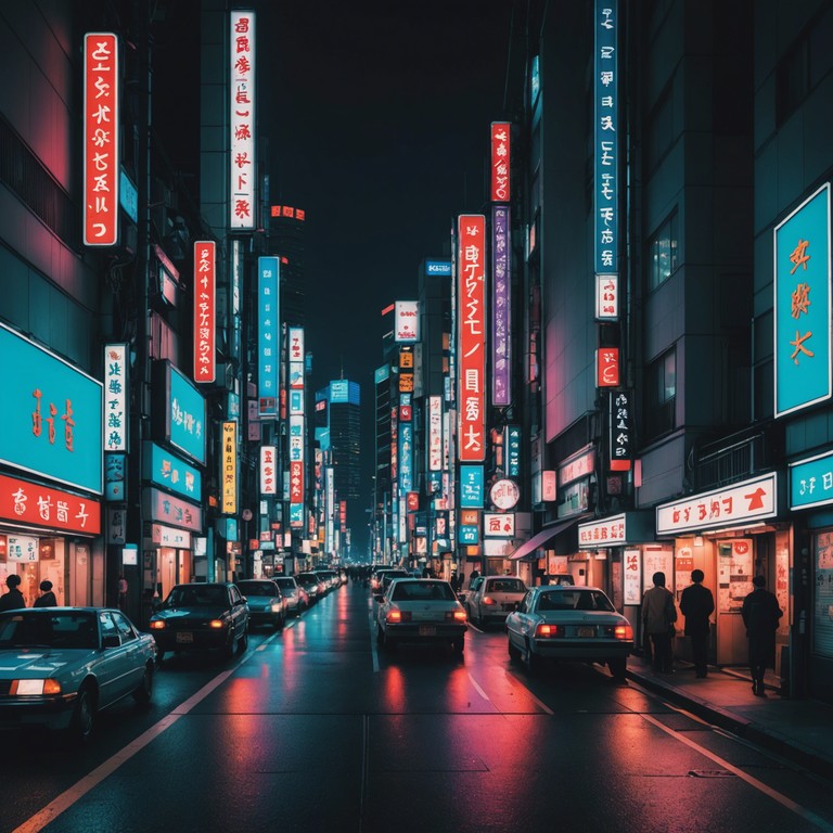 This track encapsulates the pulsating energy and dazzling lights of tokyo's bustling nightlife. Infused with dynamic beats and infectious melodies, it embodies the vibrant spirit of the city, making you feel like you're walking through its neon lit streets.