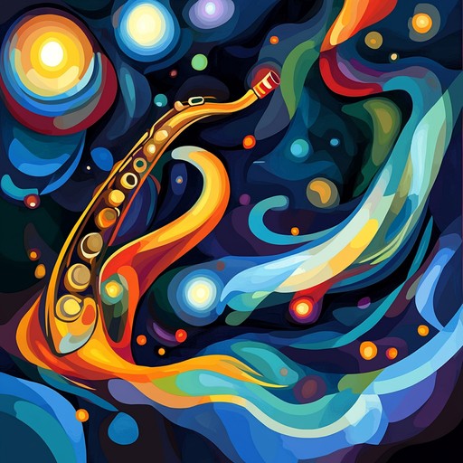 A captivating blend of sultry saxophone and exotic rhythms, weaving a soundscape that is both unusual and mesmerizing, transporting listeners to a mysterious nocturnal world.