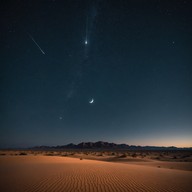 lonely oud melodies under starlit skies