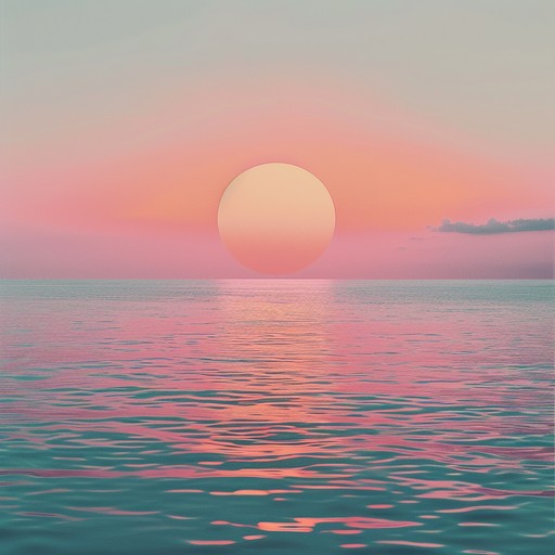 A serene and soothing rock song featuring gentle guitar solos that evoke the imagery of a beautiful sunset over calm waters. The track is designed to create a peaceful and reflective atmosphere, allowing listeners to unwind and relax.