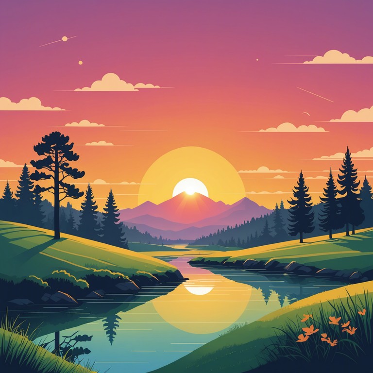 This song boasts an instrumental richness that paints the picture of a joyful morning where everything feels possible. The track uses dynamic changes and textured layers to depict the rising sun and the fresh hope of a new day. It embodies excitement and the fresh energy of dawn with an optimistic theatrical vibe.