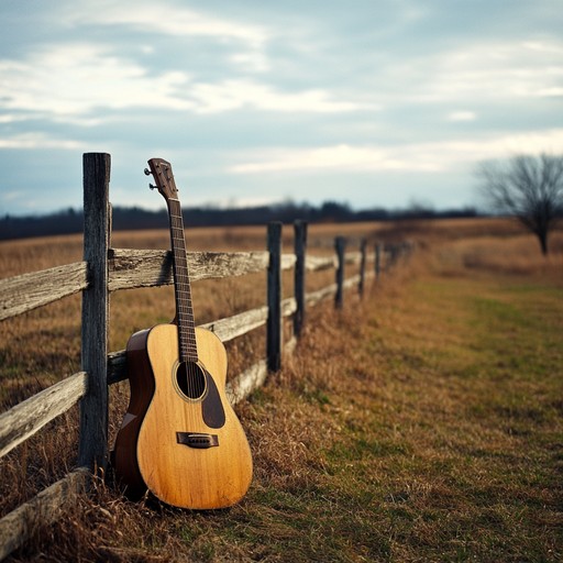 A graceful instrumental composition that captures the peaceful essence of america's rural vistas, with soothing melodies that resonate with nostalgia and quiet beauty.