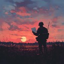 a tender melody intertwining romance and valor on the frontlines
