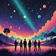 feel the cosmic dance vibes.