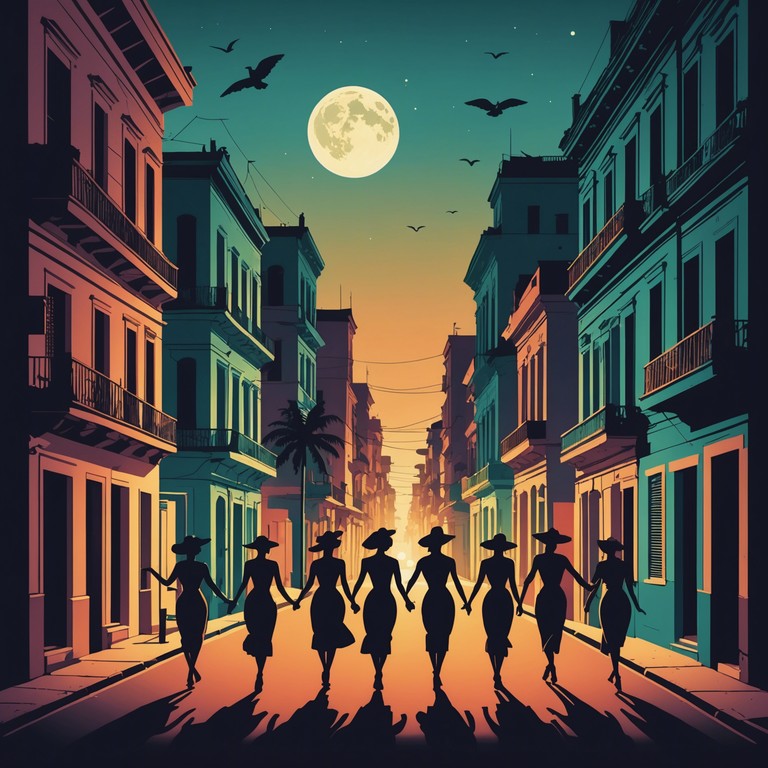 Echoing the vibrant atmosphere of an old havana evening, this track combines traditional cuban rumba rhythms with a joyful pace that beckons listeners to dance along under the starry sky.