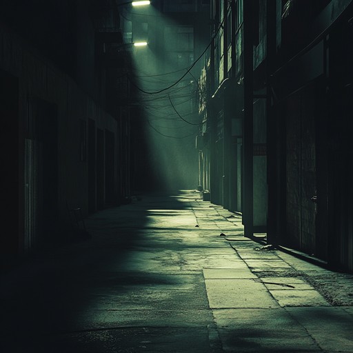 Immerse yourself in an ominous hip hop journey, where dark beats echo through eerie, desolate urban landscapes, creating a haunting and intense atmosphere