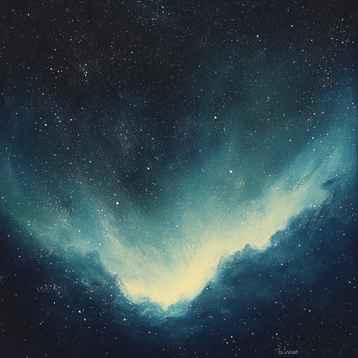 This piece captures the mystique of a celestial realm, with subtle, airy melody lines that evoke feelings of floating among the stars. The ambiance is crafted to transport the listener to a serene, otherworldly dimension where the line between reality and fantasy blurs.