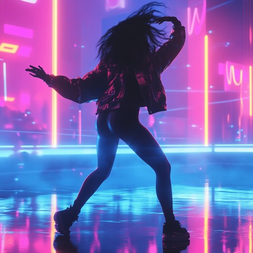 A driving dance rhythm propels bright synths, full of energy and euphoria. The track captures the essence of k pop's infectious spirit, promising an unforgettable journey through the city's vibrant nightlife.