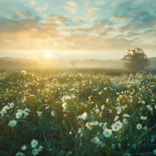 Imagine a peaceful garden where flowers bloom under a gentle sun. The gentle soprano voice intertwines gracefully with the soothing strings, creating an atmosphere of pure relaxation. The music captures the essence of a tranquil morning in the countryside, allowing the listener to drift into a state of peace and contentment.