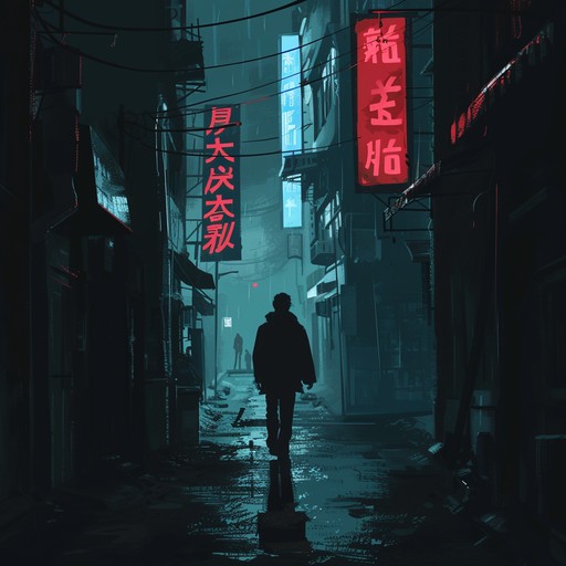 Explore a cyberpunk metropolis filled with neon signs, shadowy figures, and pulsating electronic beats. This dynamic track creates a brooding atmosphere with its grungy synths and driving rhythm, perfect for evoking a high tech, low life world.