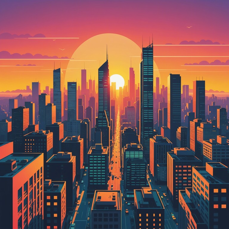 Designed to energize and inspire, this alternative version retains the hope and warmth of the original but with added intensity to propel an anime character through challenges towards triumphant moments. The track ranks higher in tempo and brings a more pronounced beat, perfect for sequences involving action or climactic resolutions. Imagine a dawn breaking as the character stands on a hill, ready for whatever comes next, with the city lighting up below.