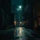 phonk with dark, suspenseful cityscape atmosphere