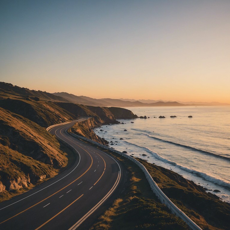 Imagine driving along the coast at sunset, windows down, as the sounds of an orchestra fused with electric guitars create a perfect backdrop, providing an uplifting and carefree atmosphere that energizes and soothes simultaneously.