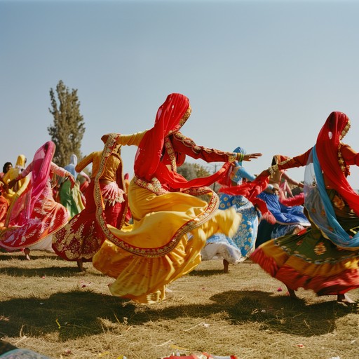 An instrumental track that infuses traditional punjabi rhythms with modern electronic elements. The song is powered by the dhol, creating an irresistible urge to dance. The melody carries a festive atmosphere, perfect for uplifting moods and joyous occasions.