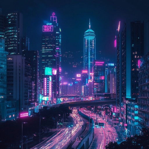 An electrifying tune depicting the urban scene with vivid soundscapes, compelling rhythms, and soulful electric guitar vibes, perfect for midnight city strolls.