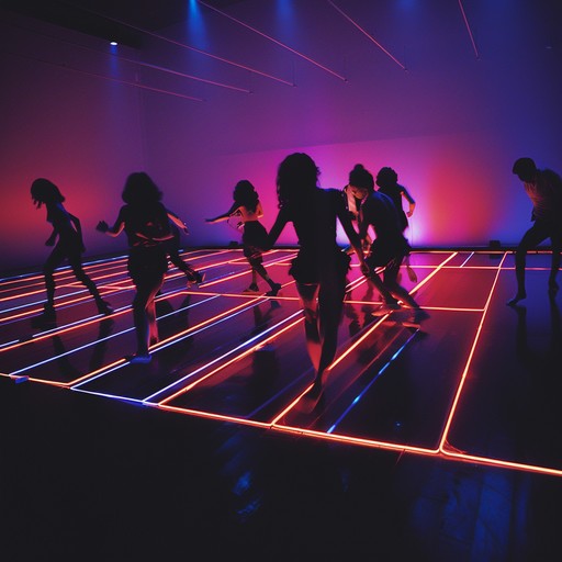 Dive into a dark, neon lit dancefloor with a pulsating electronic beat, eerie synthesized undertones, and high energy percussion. This track blends gothic atmospheres with modern electronic dance music, creating an intense yet captivating atmosphere perfect for an underground club. The dynamic shifts between dark and light elements keep the listener engaged, offering an immersive and unforgettable dance experience.