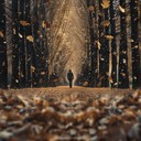 mix of gentle piano and melancholic strings