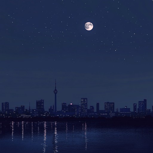 An enchanting instrumental blending elegant pop melodies with soft rock undertones, capturing the tranquil ambiance of moonlit nights and the gentle whispers of the evening breeze.