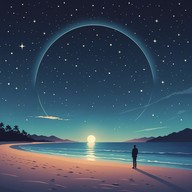 calm beats merge with soft disco rhythms