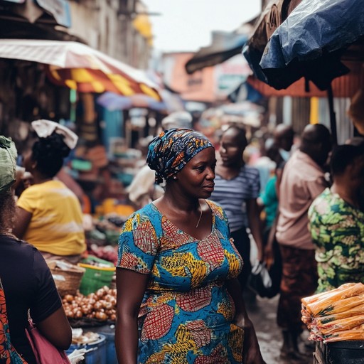 Feel the excitement of lagos streets come alive through dynamic afrobeat beats, vibrant brass, and rhythmic percussion