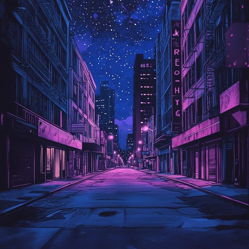 An instrumental uk garage composition combining ethereal synth layers with laid back garage beats, immersing the listener in the tranquil ambiance of a city at night under neon glows.