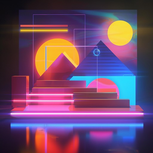 Dive into a neon lit dreamscape filled with immersive rhythms and enchanting soundscapes, creating a vivid auditory experience that twists and turns through surreal environments.