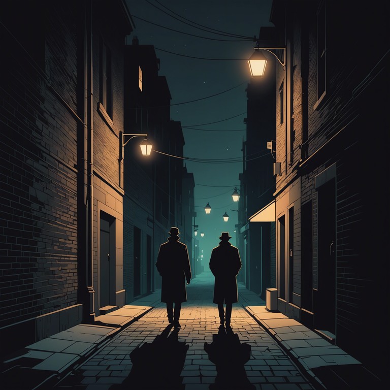 A guitar driven instrumental that captures the essence of a gritty, nocturnal urban landscape. The plucking of electric guitar strings evokes the feeling of wandering through dimly lit city streets, with a backdrop of distant sirens and the rhythmic footsteps of a city that never sleeps. Perfect for evoking deep contemplation or accompanying late night adventures.