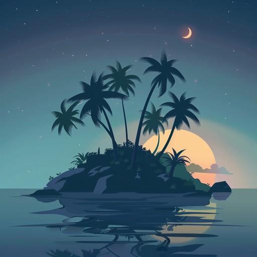 Experience the enigmatic fusion of reggae with haunting melodies that transport you to a mysterious island at dusk. Gentle guitar strums meet ethereal synths, creating a surreal and soothing auditory journey.