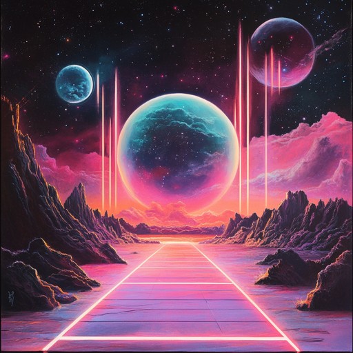 Melodious soundscapes composed of glittering and cosmic trippy elements with hypnotic vibes, transforming your auditory journey into a surreal dreamscape.