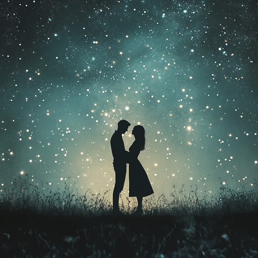 Immerse yourself in a serene and enchanting downtempo track, where delicate piano notes are interwoven with subtle electronic textures, creating a tranquil atmosphere that evokes the tender emotions of whispered confessions of love under a starlit sky.