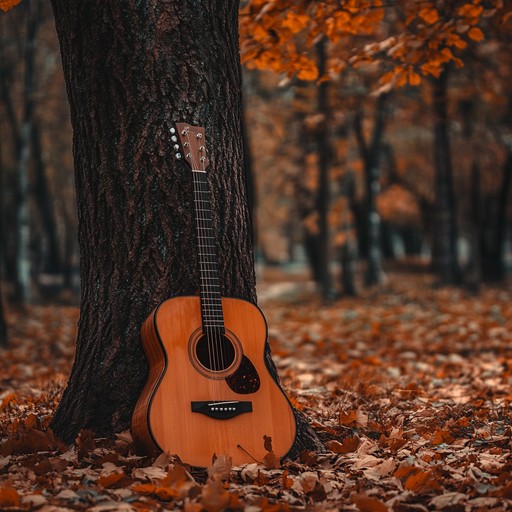 A calming instrumental piece that weaves together mellow folk tones with soft rock undertones, evoking the gentle embrace of autumn as leaves fall and the world prepares for rest.