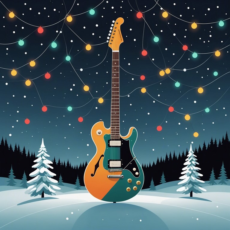 Imagine a traditional holiday tune, spun on its head with the incorporation of heavy electric guitar riffs, and experimental rock elements, all combined to create a sound that's both familiar and entirely new.