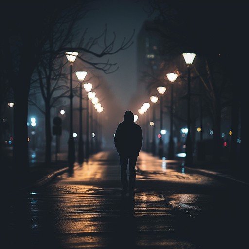 This downtempo track captures the essence of wandering deserted midnight streets, evoking a deep sense of longing and solitude. The slow, melancholic beats of the instrumental beautifully mirror the quiet emptiness of the night, inviting listeners to reflect on their innermost emotions.