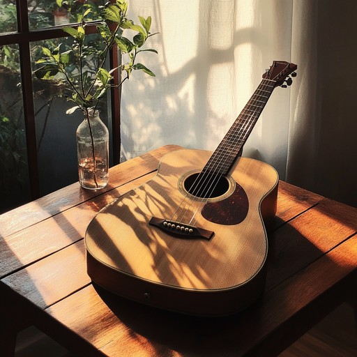 An acoustic guitar led composition that brings forth an optimistic vibe, featuring minimalistic arrangements to create a warm and positive atmosphere. Ideal for a mellow start to the day.