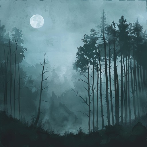 A hauntingly beautiful melody that weaves through the moonlit forest, this track features delicate finger picked acoustic guitar lines wrapped in a tapestry of ambient textures and deep, resonant drones. It evokes an enchanting, yet foreboding atmosphere, perfect for introspection and melancholic reverie within a romantic, yet dark, context.