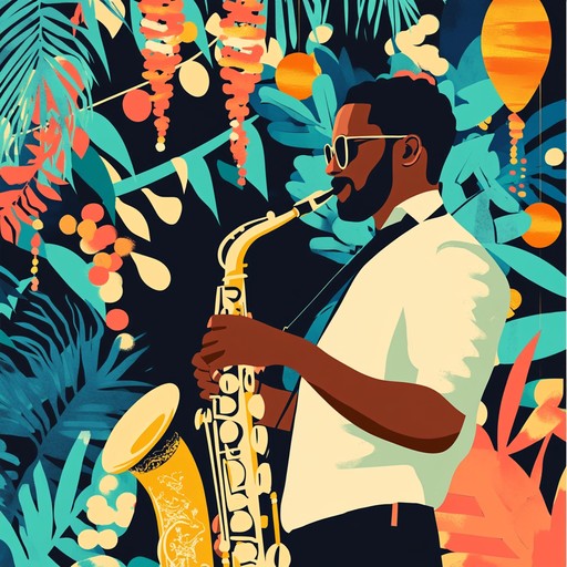 An exciting instrumental piece that merges lively latin beats with expressive jazz melodies, capturing the spirit of a carnival with its contagious rhythms and vibrant harmonies.