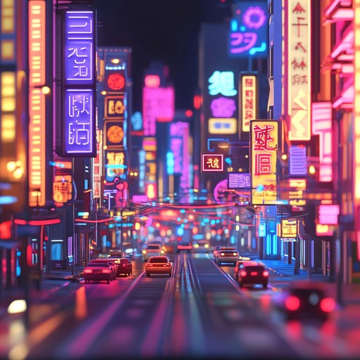 A bold pop instrumental track, inspired by the electrifying energy and vibrant atmosphere of an urban night, featuring pulsating beats and dynamic synths channeling the magic of neon lit city streets.