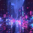 gritty, futuristic beats through vivid cityscapes