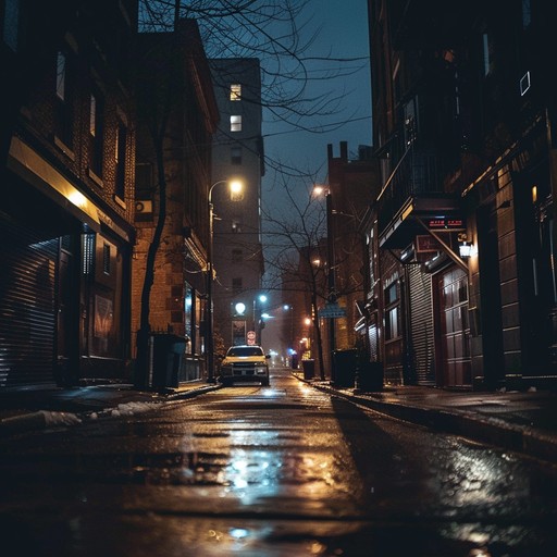 Imagine walking through the dimly lit streets of the city at midnight, the cool breeze carrying the soft, soulful sounds of a distant saxophone. This instrumental taps into the essence of urban solitude and introspective journeys, featuring a deep bassline coupled with the haunting beauty of a saxophone echoing through the quiet night.