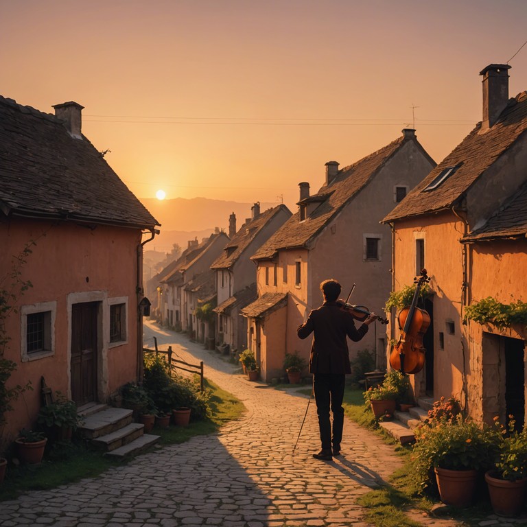 As dusk settles over the quiet town, the tender strains of a violin capture the serene spirit of the sabbath. This piece evokes the tranquil joy and reflective mood of a jewish evening, with gentle melodies that sing of tradition and peace.