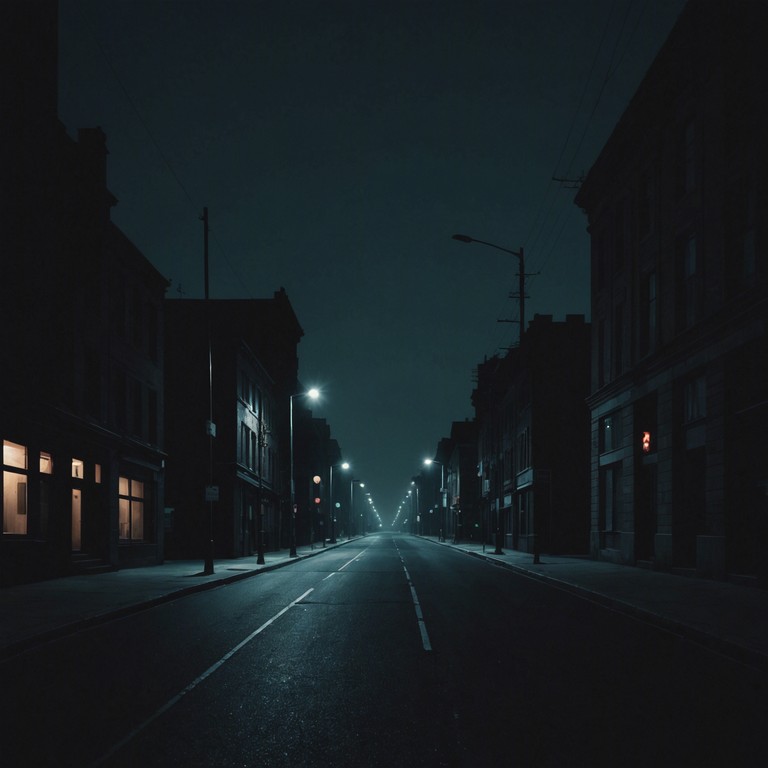 This track aims to capture the serene essence of walking through a city at night. Through its methodical beats and flowing melodies, it encompasses the tranquility within the urban setting, enveloping the listener in a peaceful yet engaging soundscape.