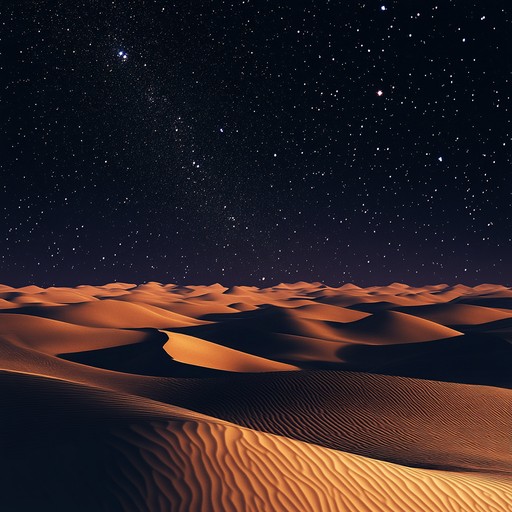 Journey through cosmic sands with mystical melodies and futuristic echoes.