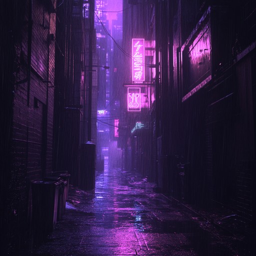 An aggressive lofi track with gritty beats and distorted ambient sounds, evoking the chaos of a midnight cityscape. The blend of distorted textures and rhythmic patterns creates a soundscape that's both intense and captivating, perfect for late night introspection or urban storytelling.